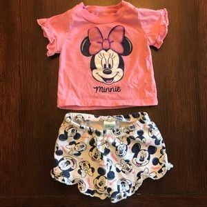 Adorable Disney Minnie Two Piece Set
